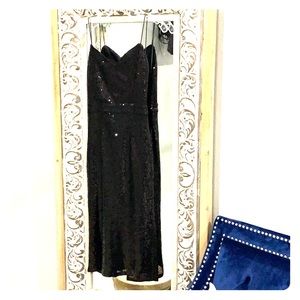Black sequin Dress